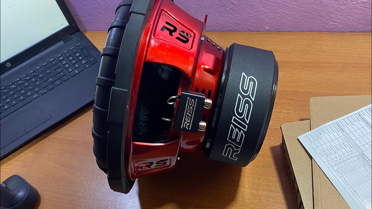 REİSS AUDİO RX12 600 RMS BLACK COİL SUBWOOFER