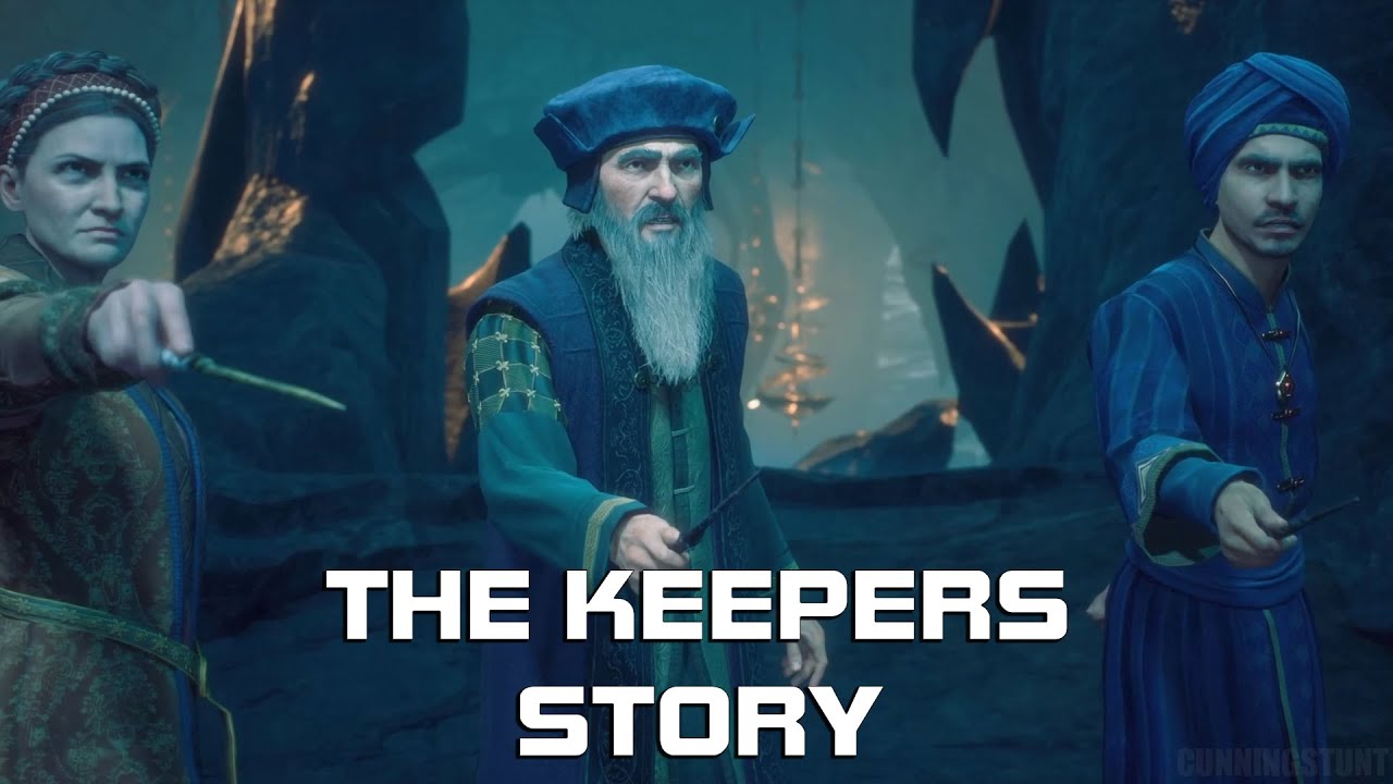The Keepers Story - Hogwarts Legacy (All Keeper Scenes, Pensieve Memories & Trials)