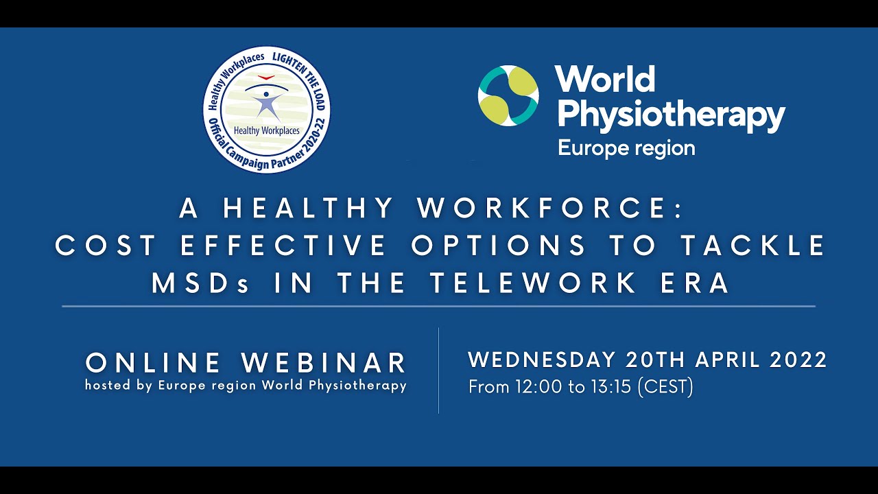 Webinar | A Healthy Workforce: Cost Effective Options to Tackle MSDs in the Telework Era