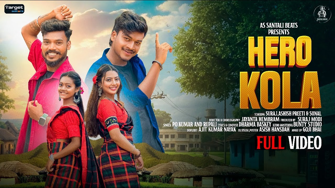 HERO KOLA || NEW SANTALI 4K VIDEO SONG 2025 || SURAJ,ASHISH,SONAL & PREETI || AS SANTALI BEATS