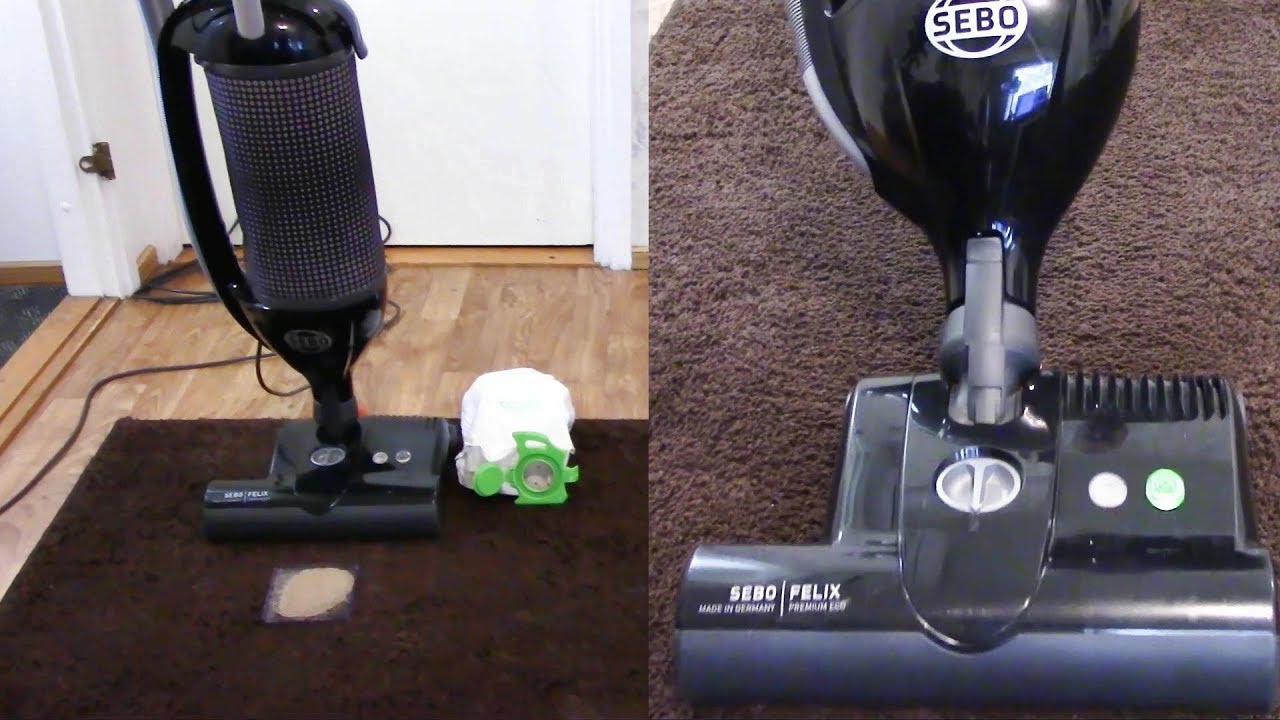 Sebo Felix Sand In The Carpet Test