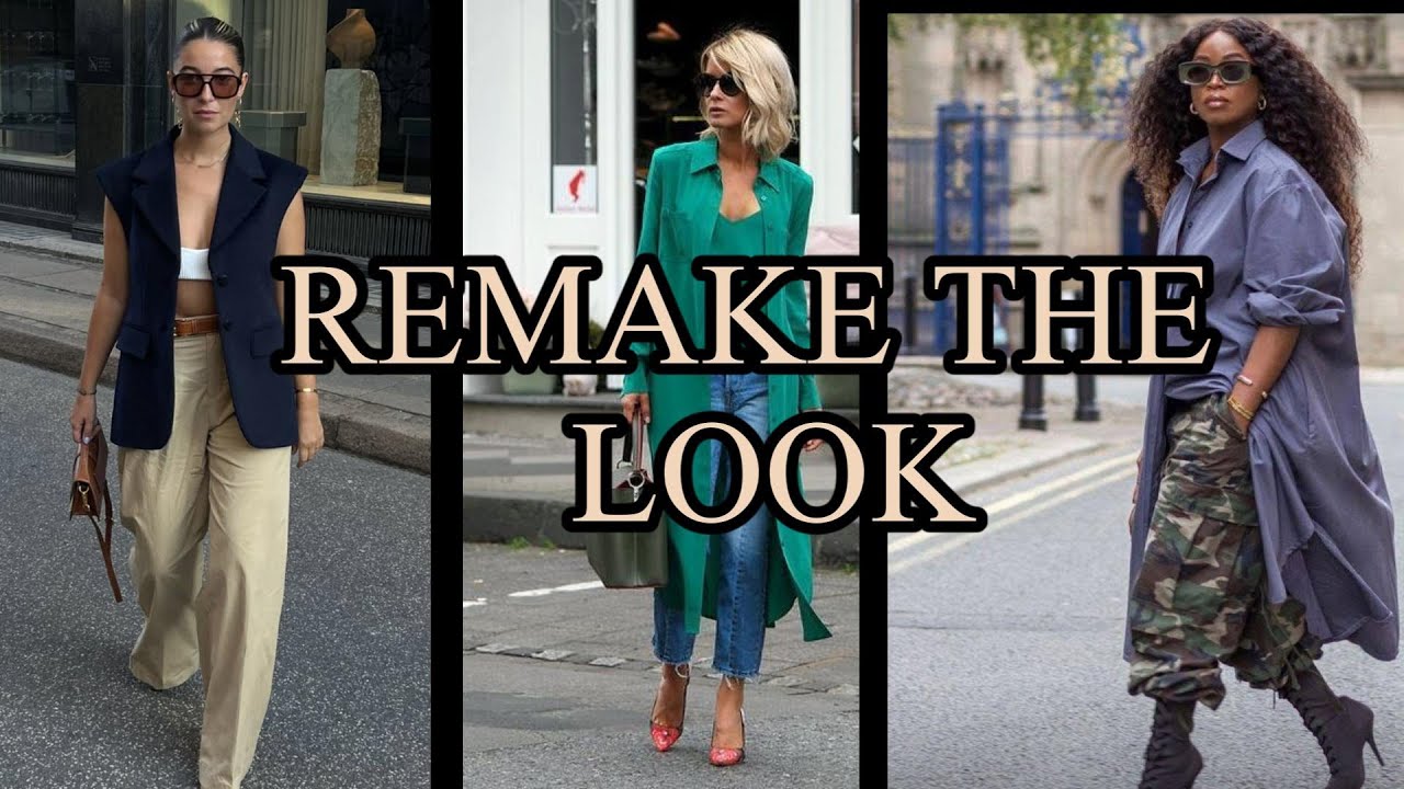 REMAKE THE LOOK / Recreating A Look Using Thrift Pieces