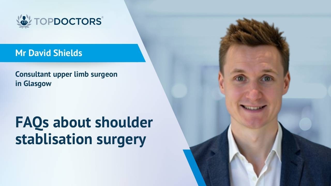 FAQs about shoulder stabilsation surgery - Online interview