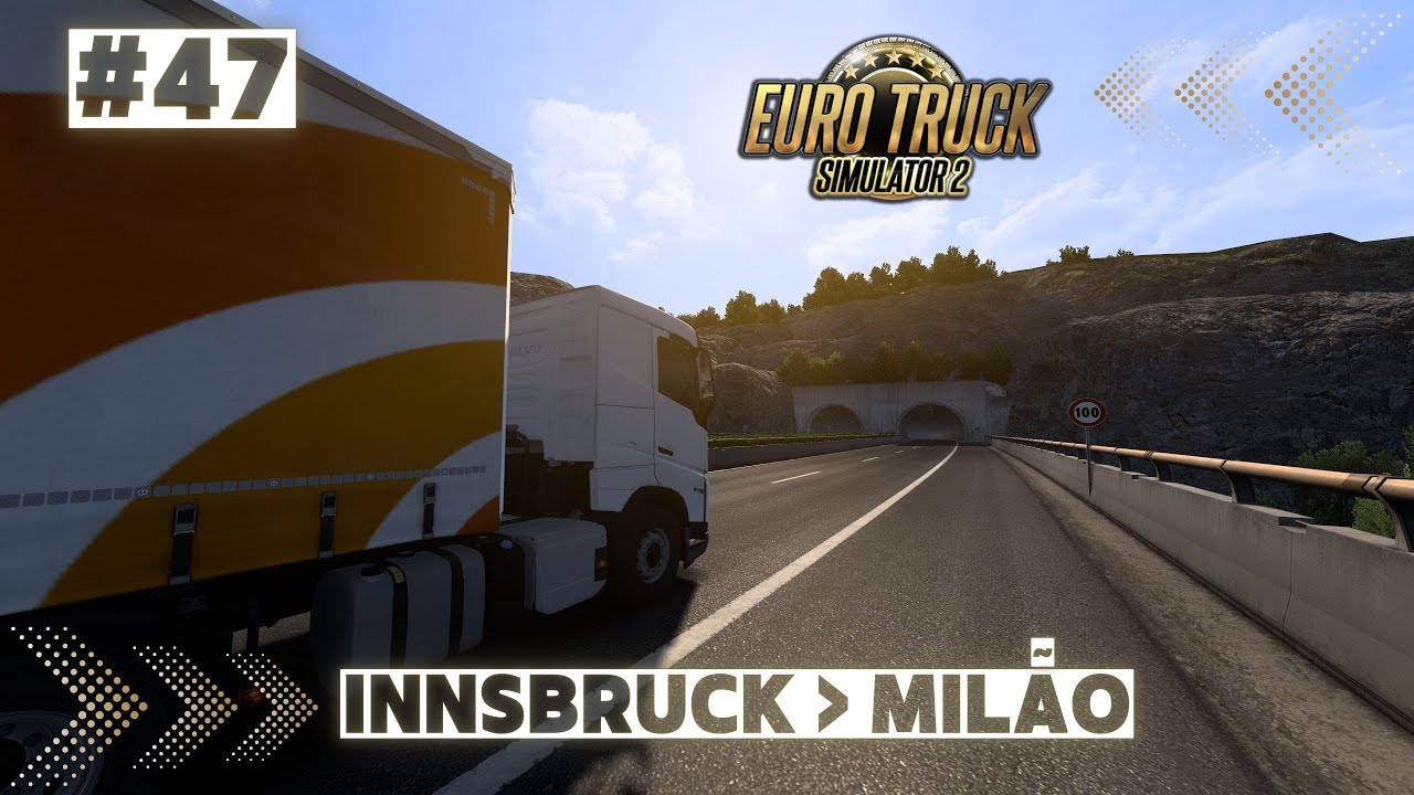 Innsbruck → Milão com 21t de Café Gelado | Do Amanhecer à Madrugada | ETS2 + Eye Tracker