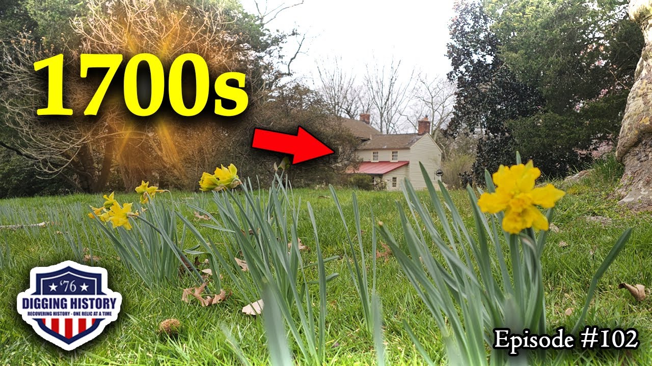 Metal Detecting a 1700s House for LOST TREASURES!