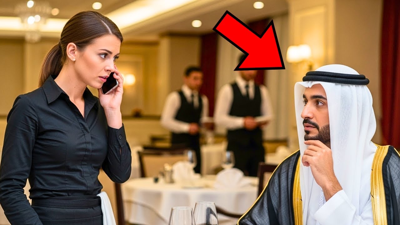 Chelnerița vorbea arabă la telefon în fața șeicului — câteva ore mai târziu, el a spus: „Nu pleacă”