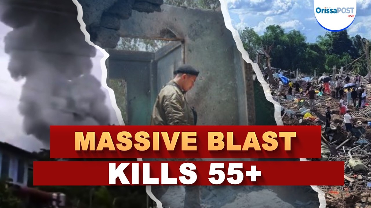 Myanmar explosion kills 55, destroys over 100 homes in Shan state village