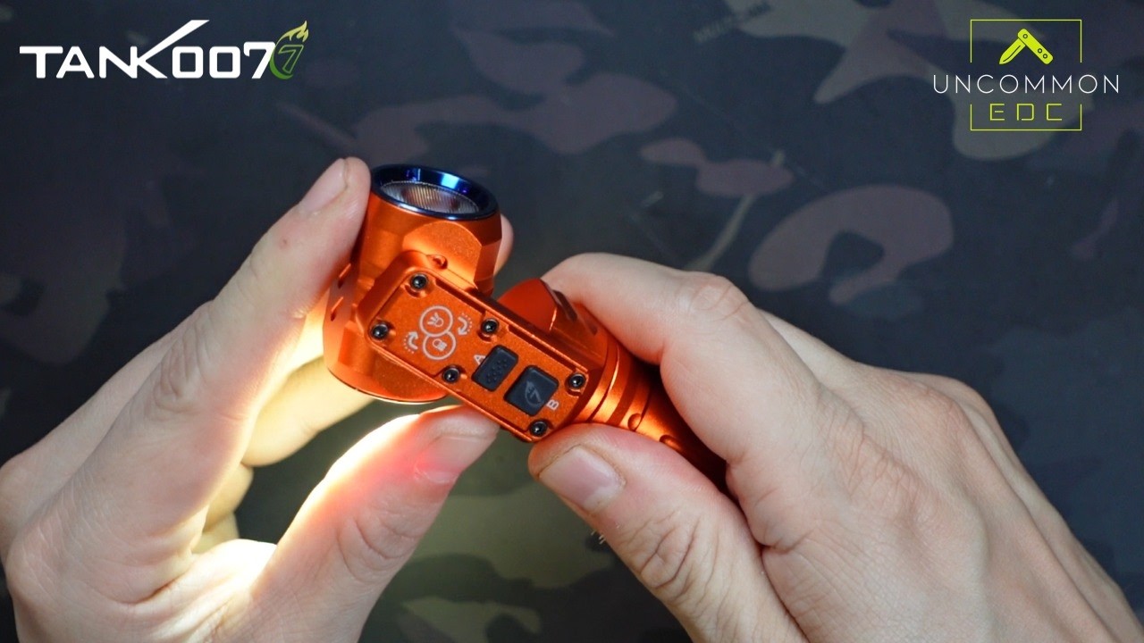 Вращающийся фонарь Tank007 WK1 | Прожектор и направленный свет