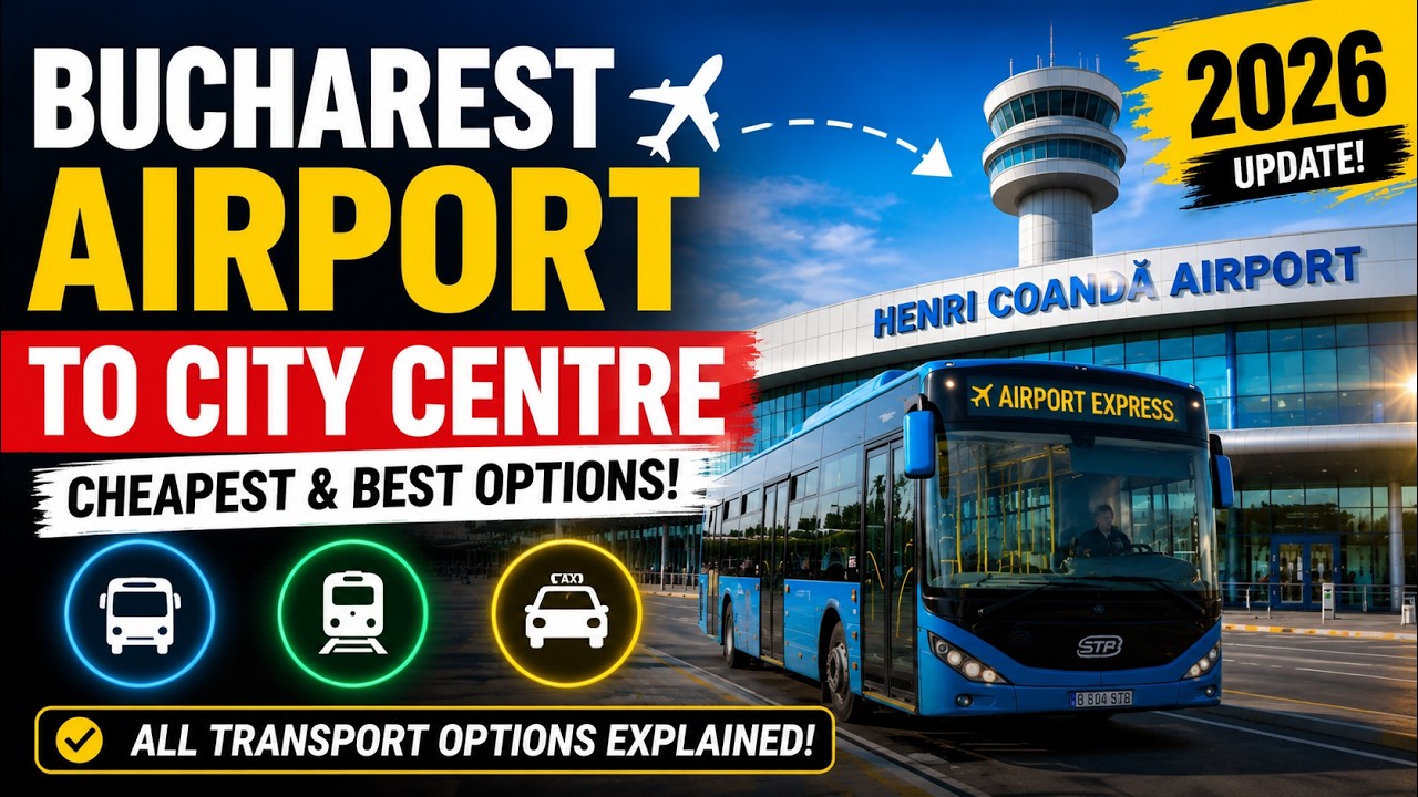 How to Get from Bucharest Henri Coandă Airport to City Centre — Cheapest & Best Transport Options!