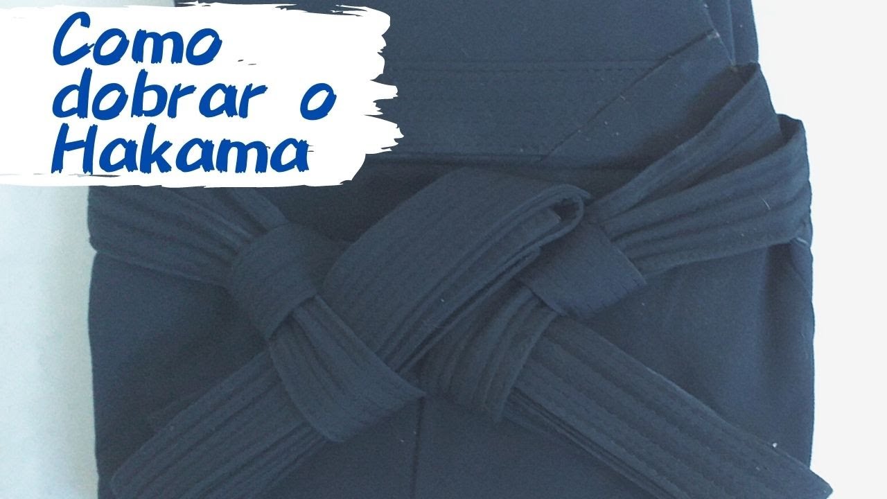 Hakama: Como dobrar (2 formas)