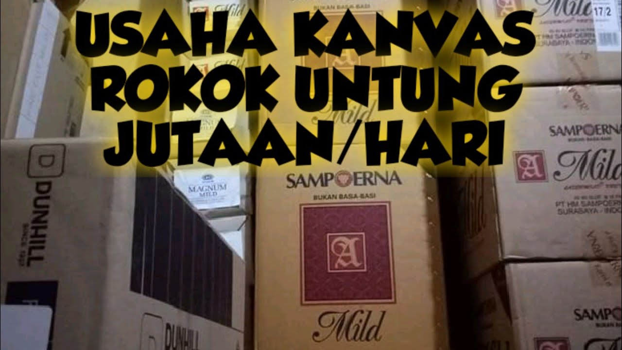 PELUANG USAHA FREELANCE ROKOK MURAH UNTUNG PULUHAN JUTA/HARI