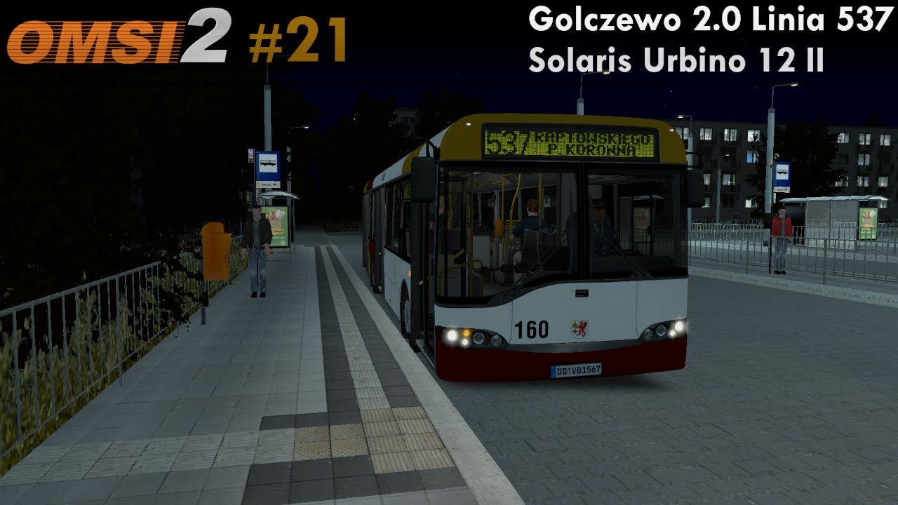 Omsi 2 #21 | Golczewo 2.0 Linia 537 | Solaris Urbino 12 II #160