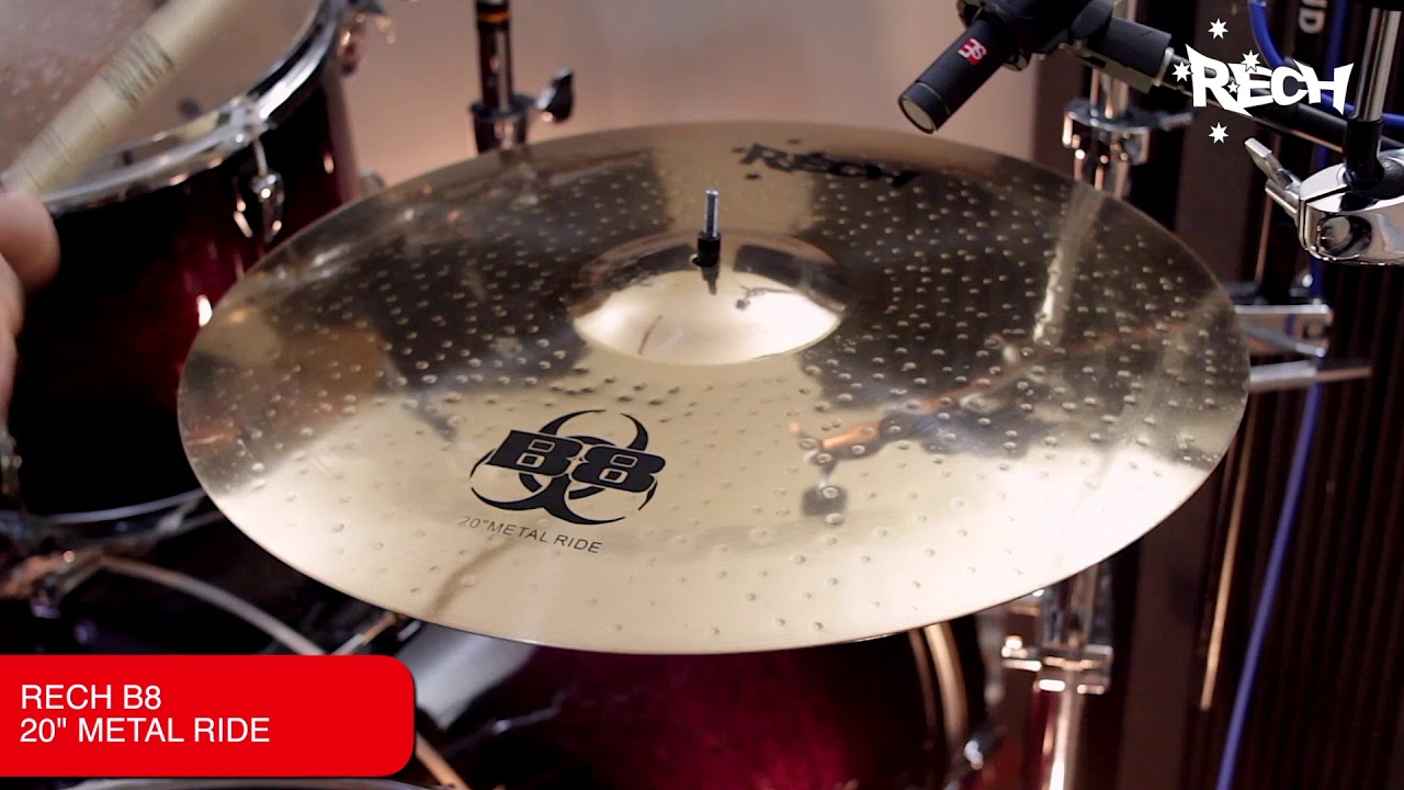 RECH B8 RIDE CYMBAL MORPH VIDEO