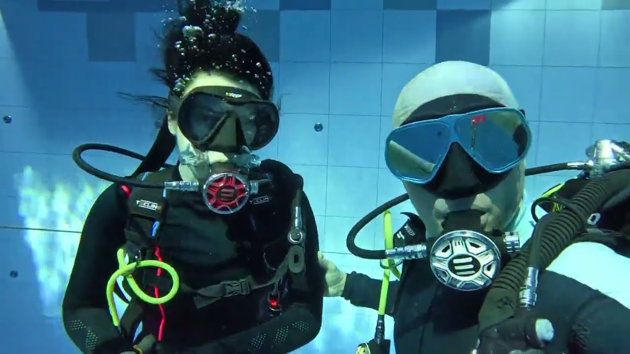 nurkowanie kurs DEEP DIVER w DEEP SPOT MSZCZONÓW OLA i MICHAŁ 1