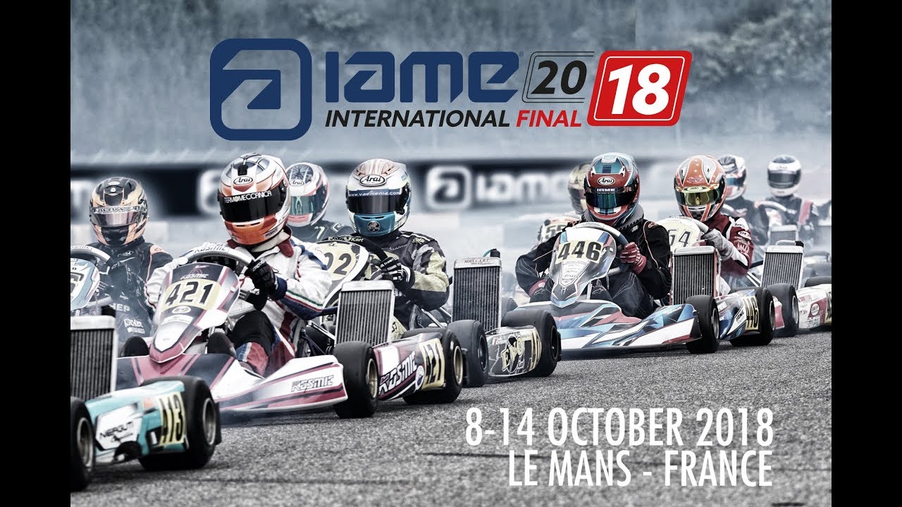 IAME International Final 2018 - Le Mans Sunday