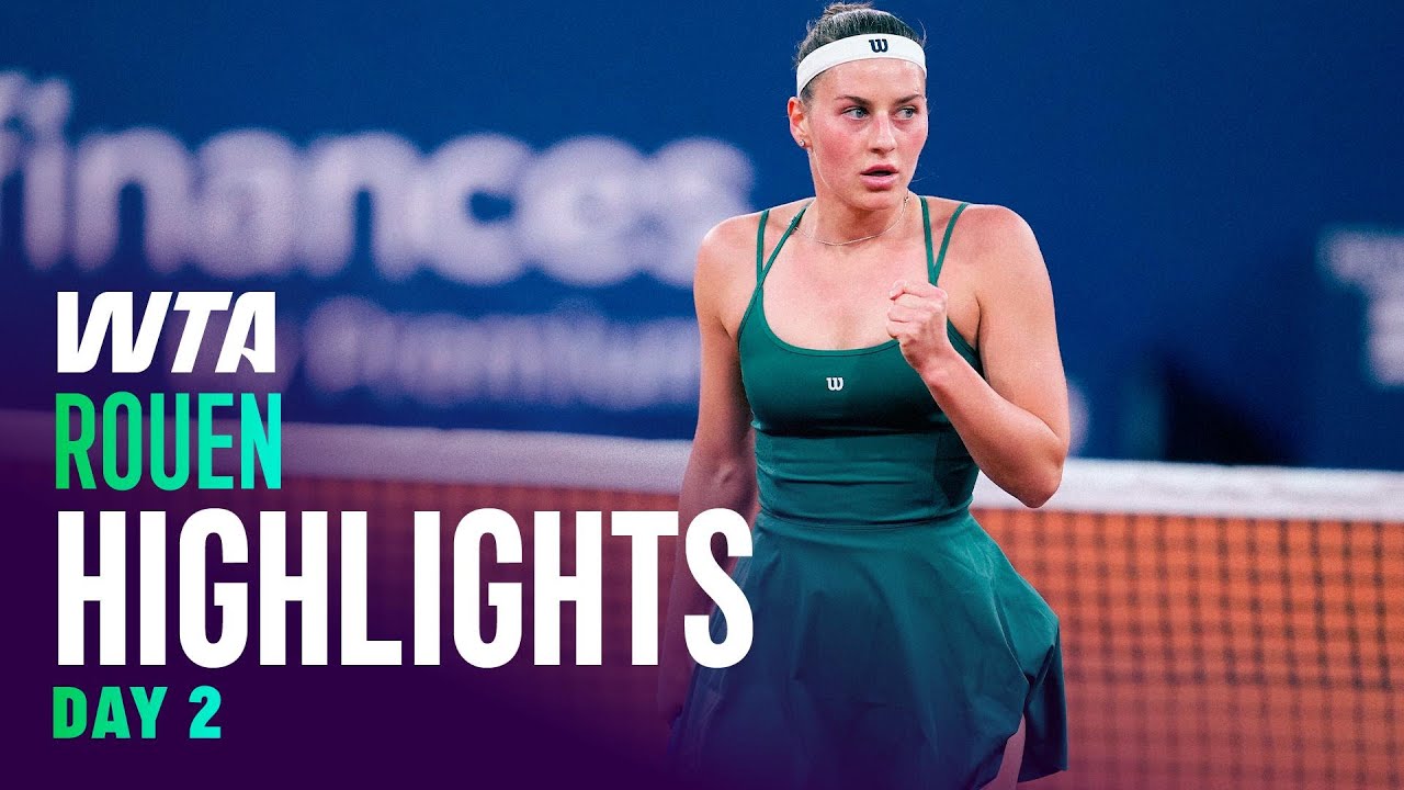 Второй день турнира в Руане: Костюк, Кристиан и другие | Обзор матчей WTA