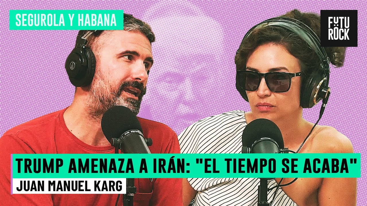 TRUMP AMENAZA A IRÁN: 