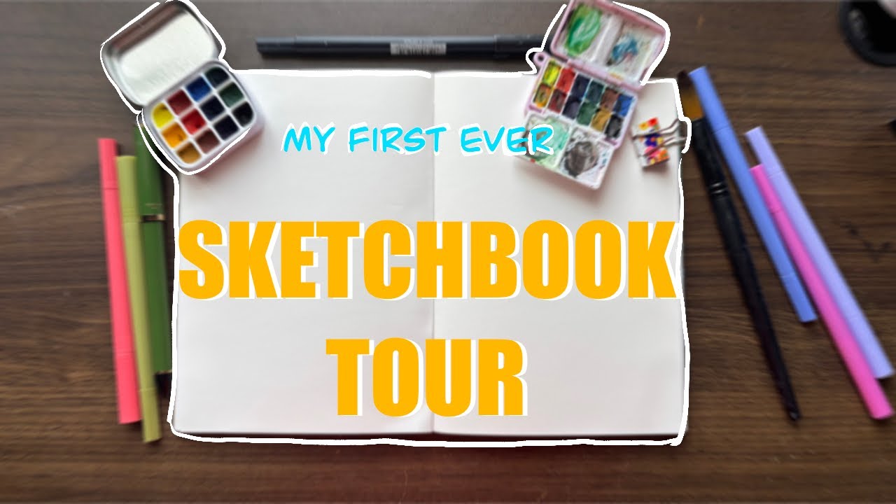 First ever Sketchbook of a Beginner Artist