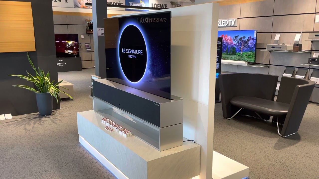 LG Roll-UP SIGNATURE OLED-TV R