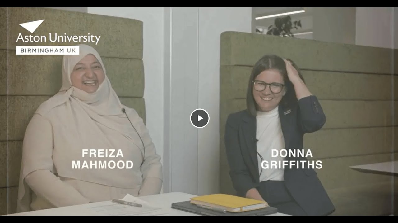 Freiza & Donna's story - from Aston University to Chief People Officers