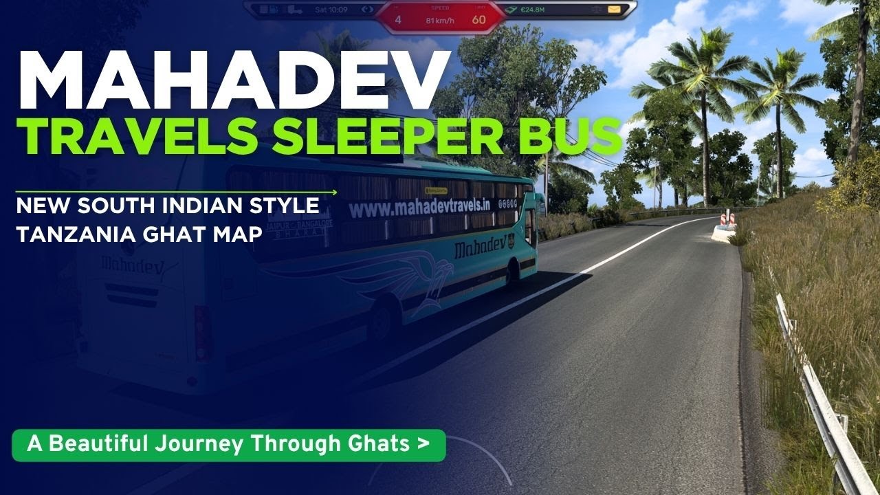 MAHADEV TRAVELS LEYLAND SLEEPER | TANZANIA MAP SOUTH INDIAN VERSION |JASWANT INDUSTRIES SLEEPER |BS6