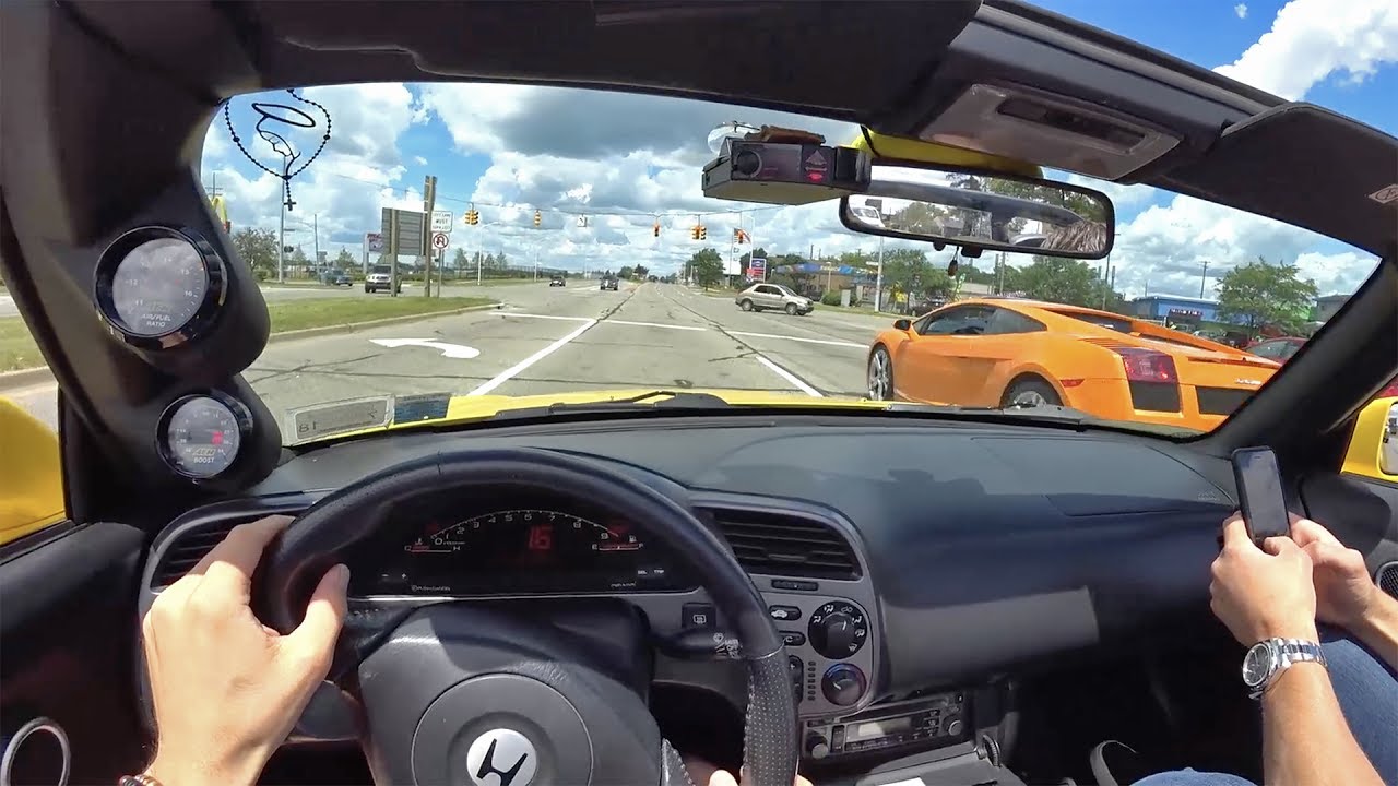 Driving The Perfect 2003 Supercharged S2000 - POV Binaural Audio