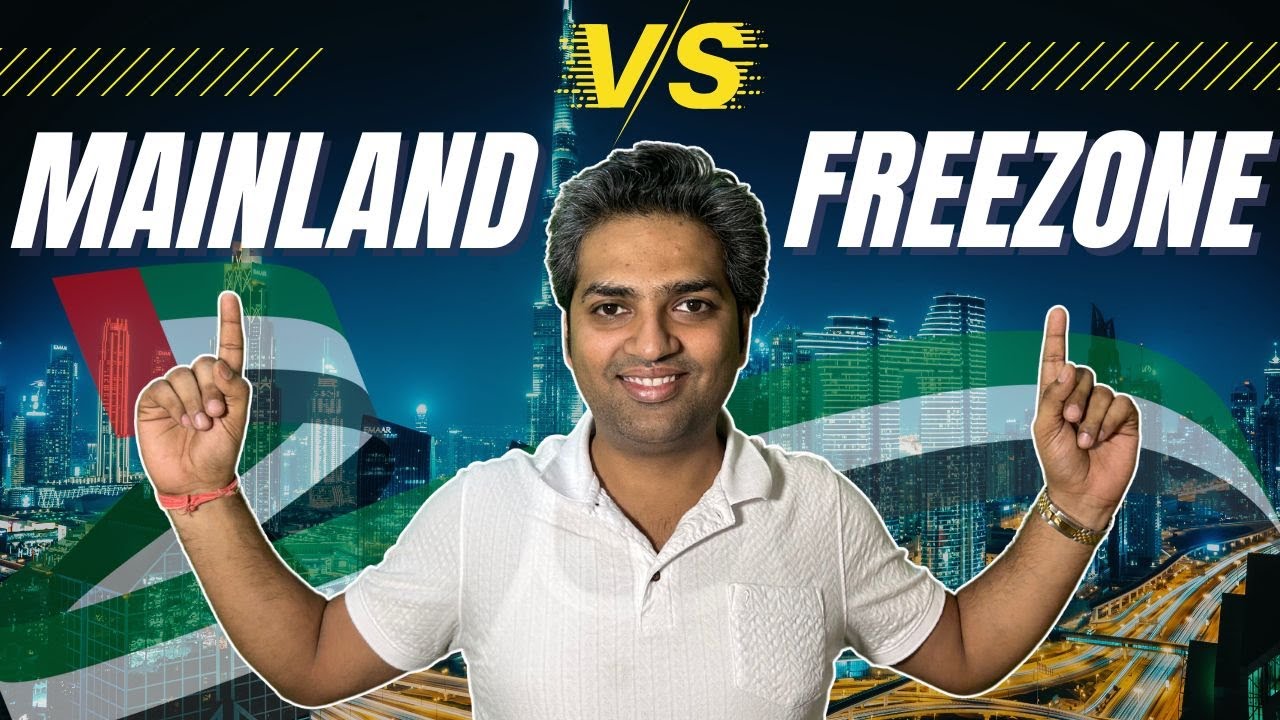 Business setup in Dubai | Freezone Vs Mainland | Which one is better? | Explained in Hindi by CA