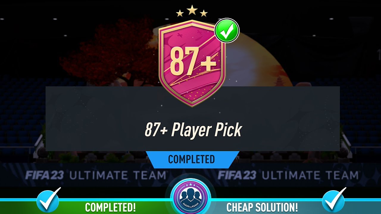 87+ Player Pick Opened! - Cheap Solution & SBC Tips - Fifa 23