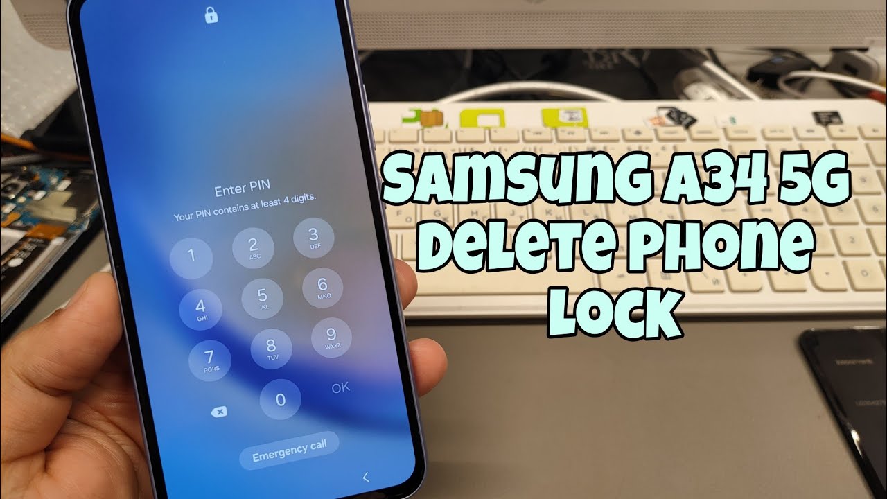 How to Hard Reset Samsung A34 5G (SM-A346B), Delete Pin, Pattern, Password Lock.