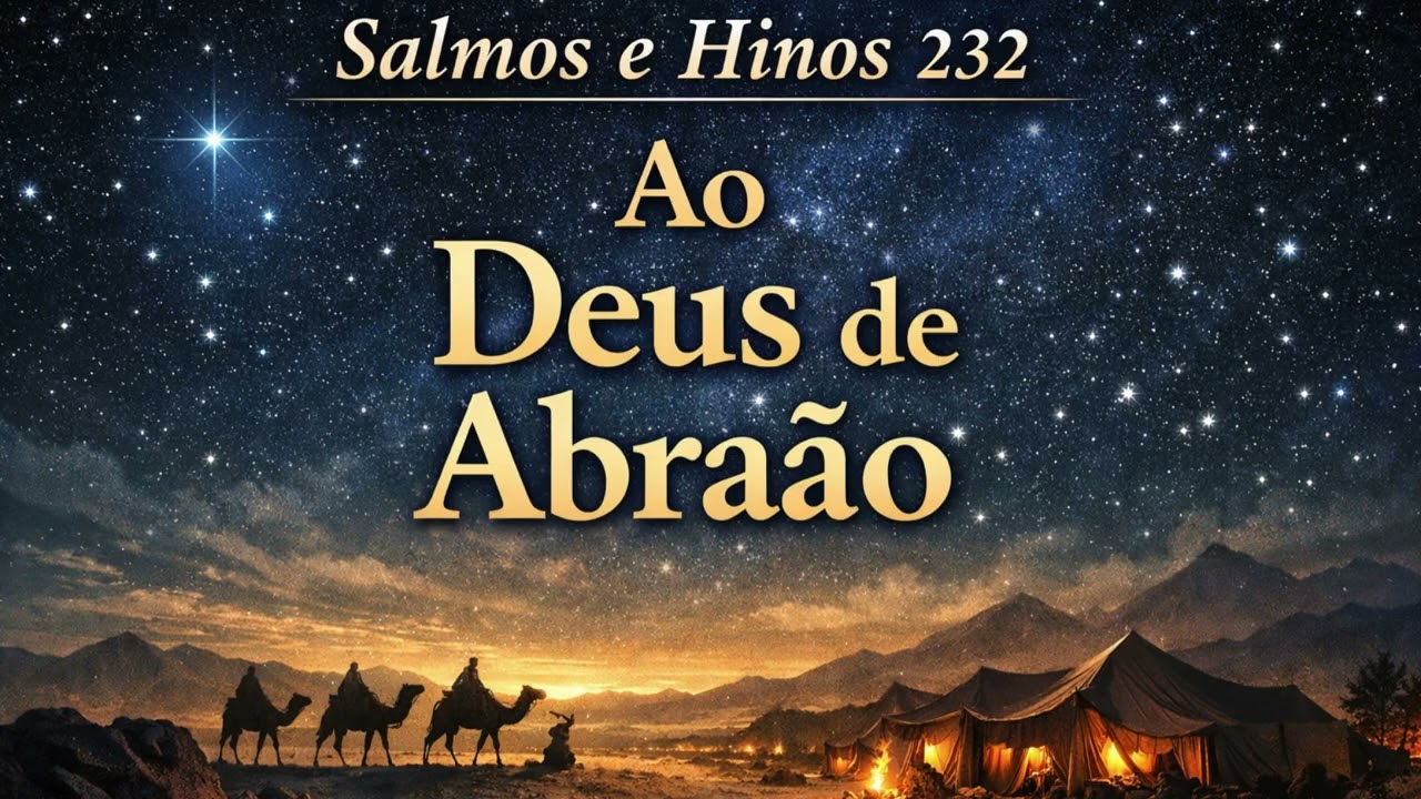 Salmos e Hinos 232 | Ao Deus de Abraão | Hino Cristocêntrico