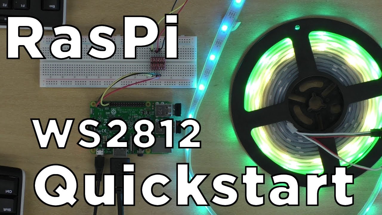 How to use WS2812B RGB LEDs with Raspberry Pi