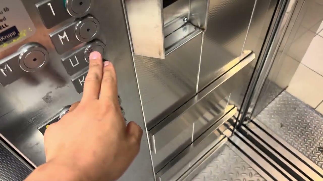 2015 Kone EcoDisc Lift at Oslo Central Station, Norway