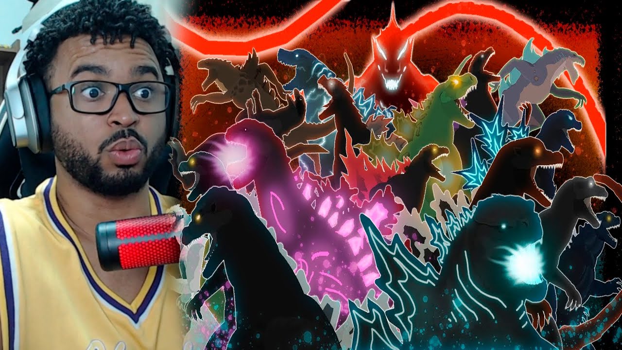 GODZILLA BATTLE ROYALE (FULL CUT) | ALEXANDRE NA ÁREA #react