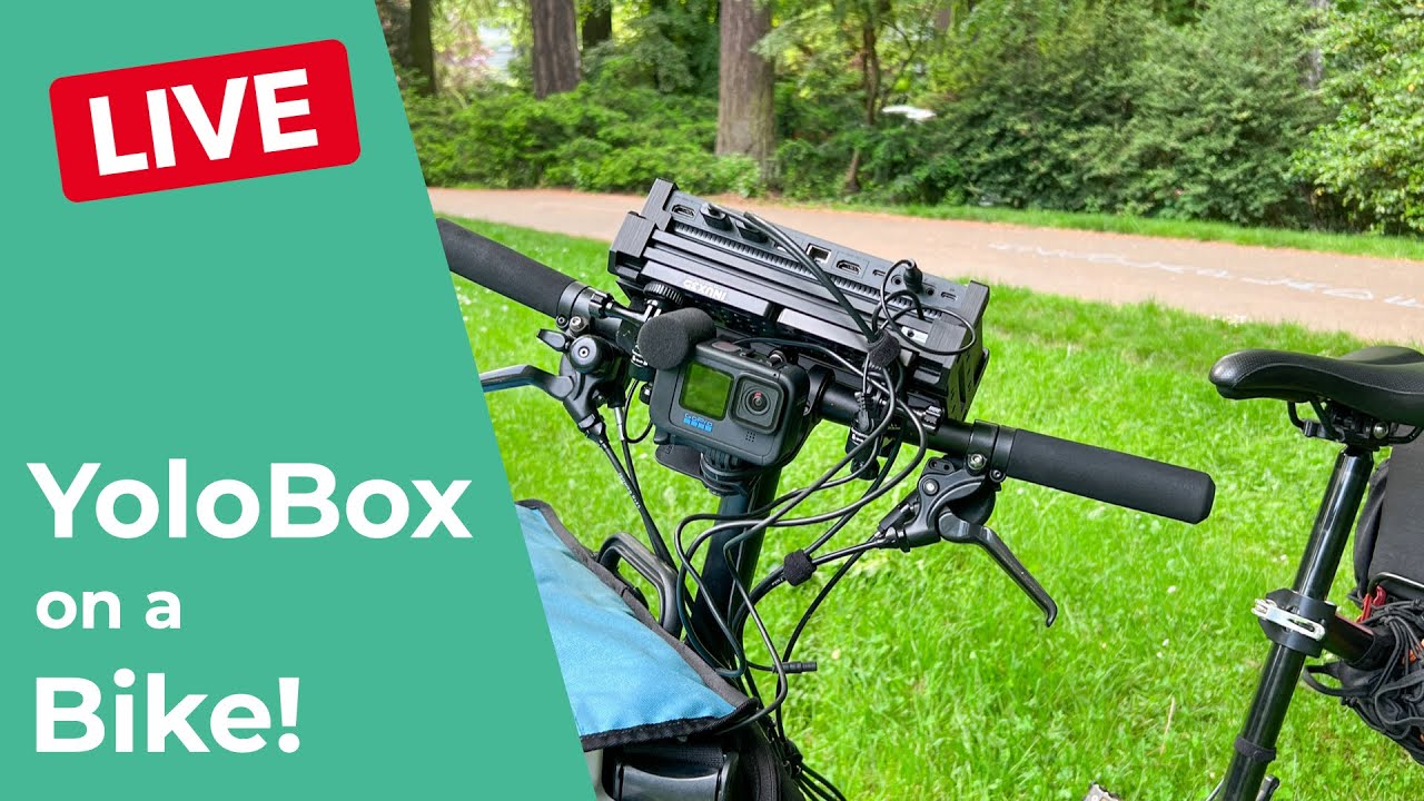 🔴 LIVE 🚲 YoloBox on a BIKE! 🚲 Livestreaming the Portland Pedalpalooza kickoff ride IRL!
