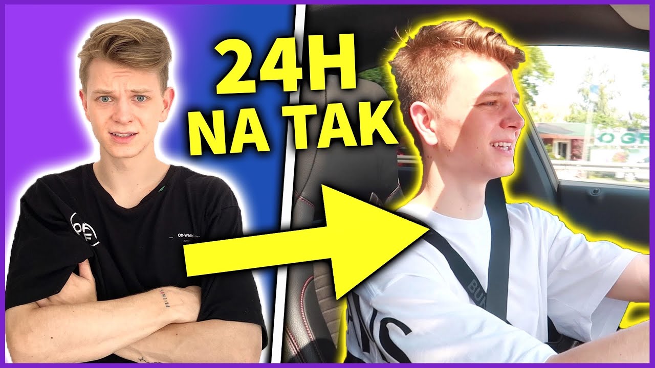 24H NA TAK CHALLENGE 😱😡 *zostałem szoferem* | Dominik Rupiński