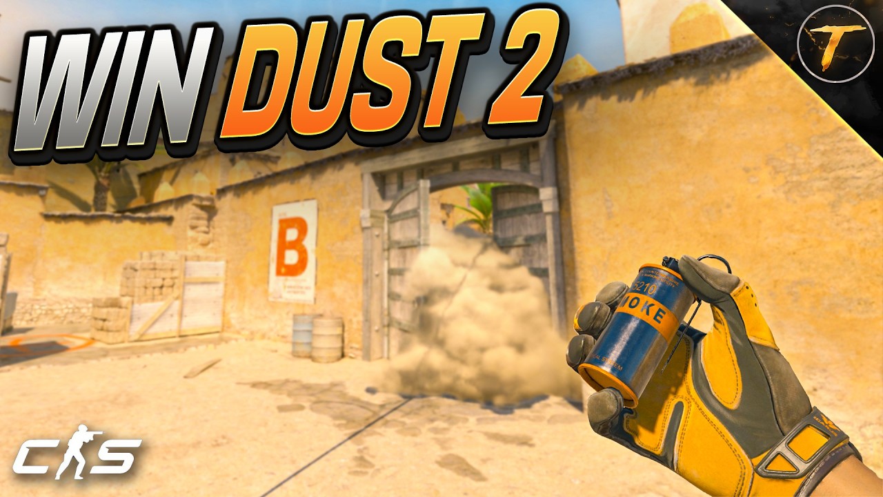 5 дымовых гранат из Dust 2, которые должен знать КАЖДЫЙ игрок.