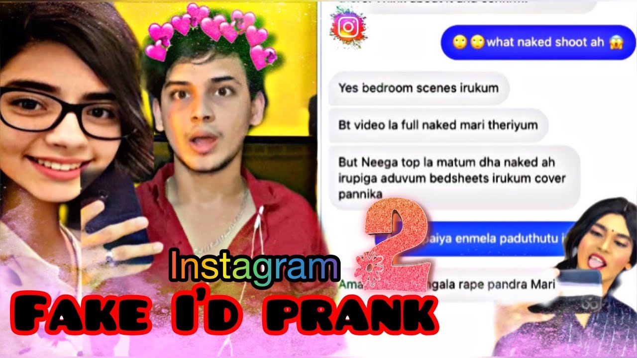 INSTAGRAM ID 😂 PRANK PART 2 ~ தமிழ்  || Tamil troll  || Msk_zone