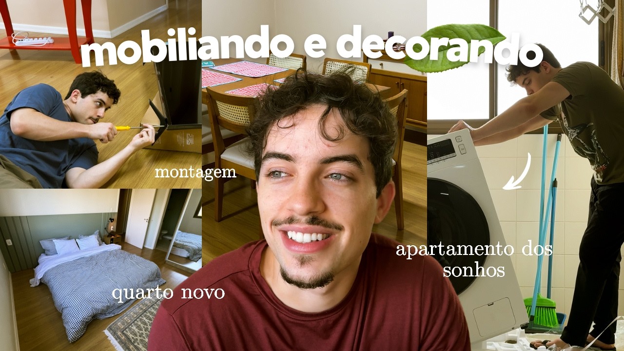montando meu apartamento DO ZERO | compras de móveis, decoração & organização