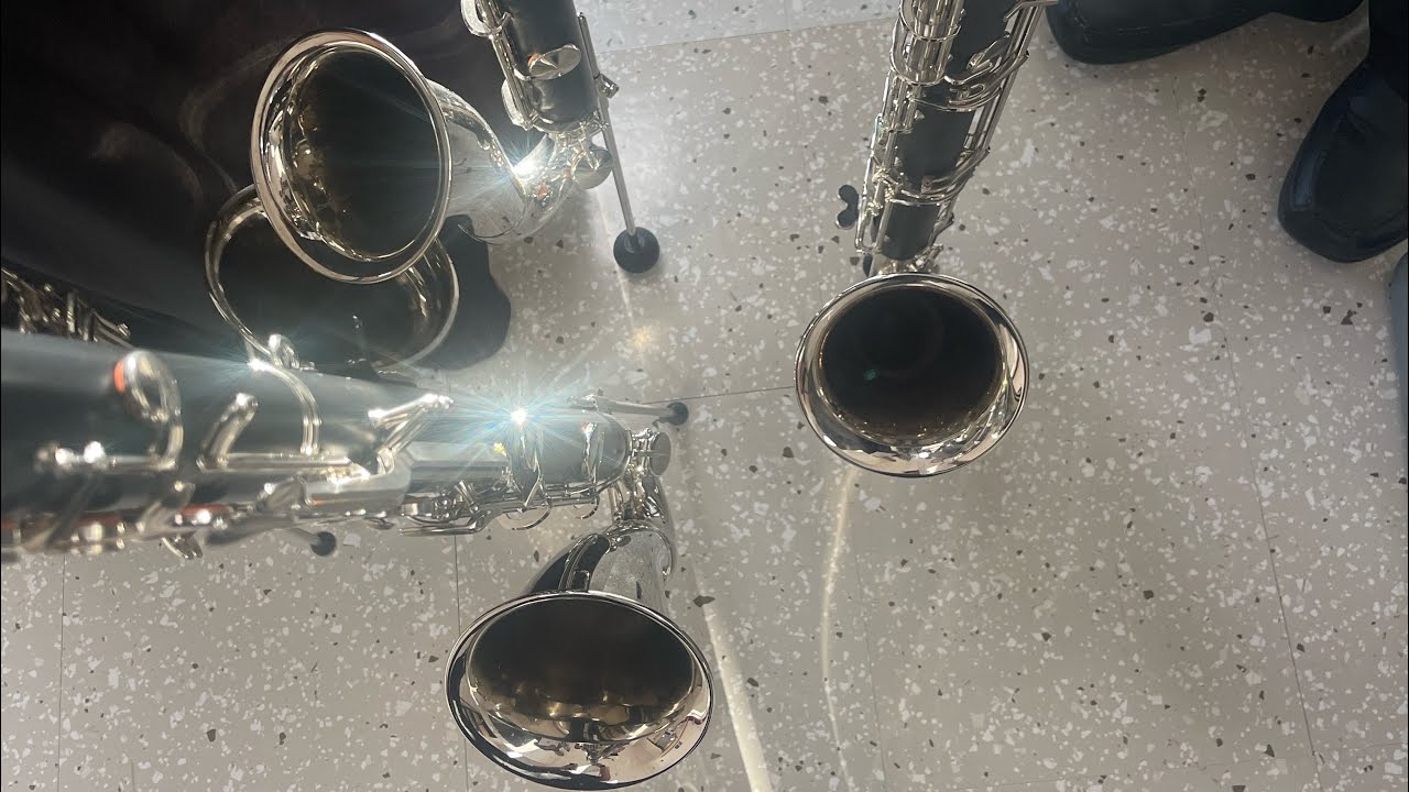 Arabesque bass clarinet POV