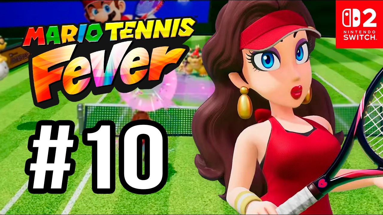 MARIO TENNIS FEVER [SWITCH 2] #10 - DESAFIO NO PÂNTANO
