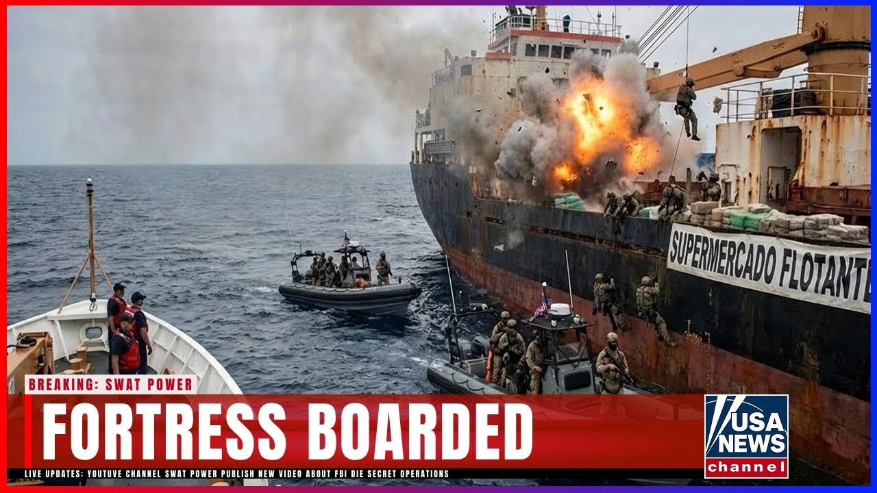 Coast Guard & Navy SEALs Intercept Cartel 'Mother Ship' — Floating Drug Supermarket at Sea