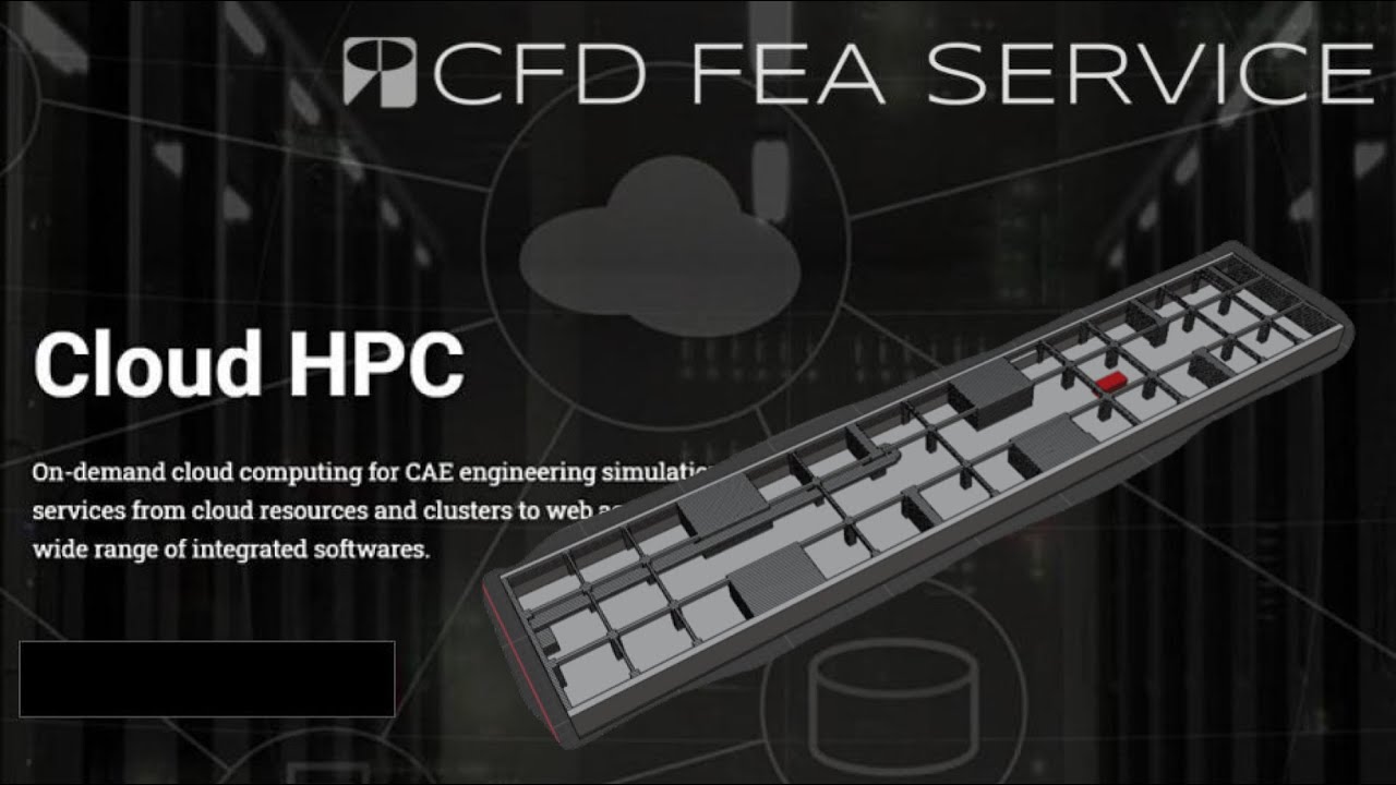 cloud HPC - Generate a simple FDS input file with BlenderFDS