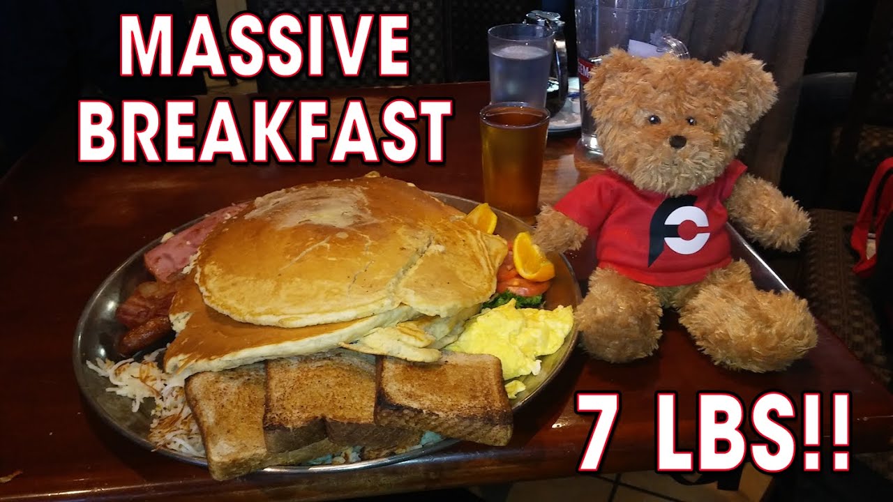 Mo's 7LB Ultimate BREAKFAST Challenge in CANADA!!