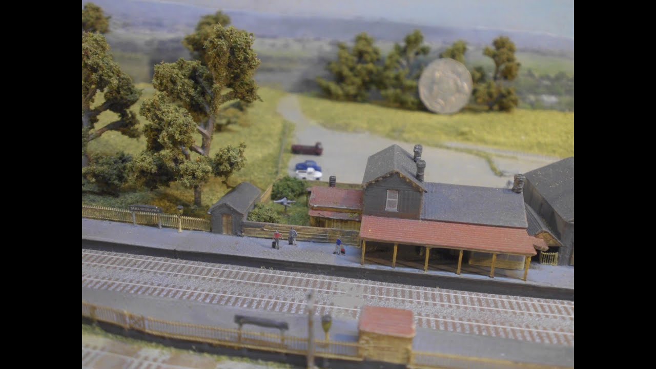 Malmsbury - Linear Motor T Gauge (1:480) - Building the Layout