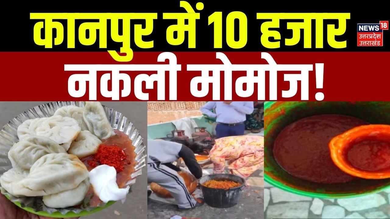 Kanpur Momos Factory Raid: कानपुर में 10 हजार नकली मोमोज, 3 फैक्ट्रियां सील | | Food Safety Raid