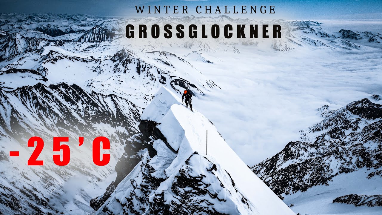 WINTER CLIMBING THE HIGHEST MOUNTAIN IN AUSTRIA