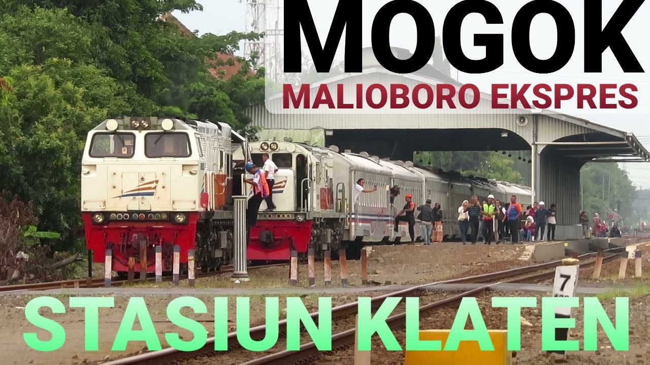 Lagi? Malioboro Ekspres Mogok di Stasiun Klaten, Banyak Kereta Tertahan Signal