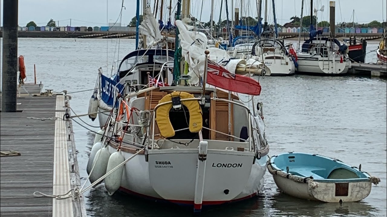 Bowman 26 sailing from London to Harwich via France and Belgium