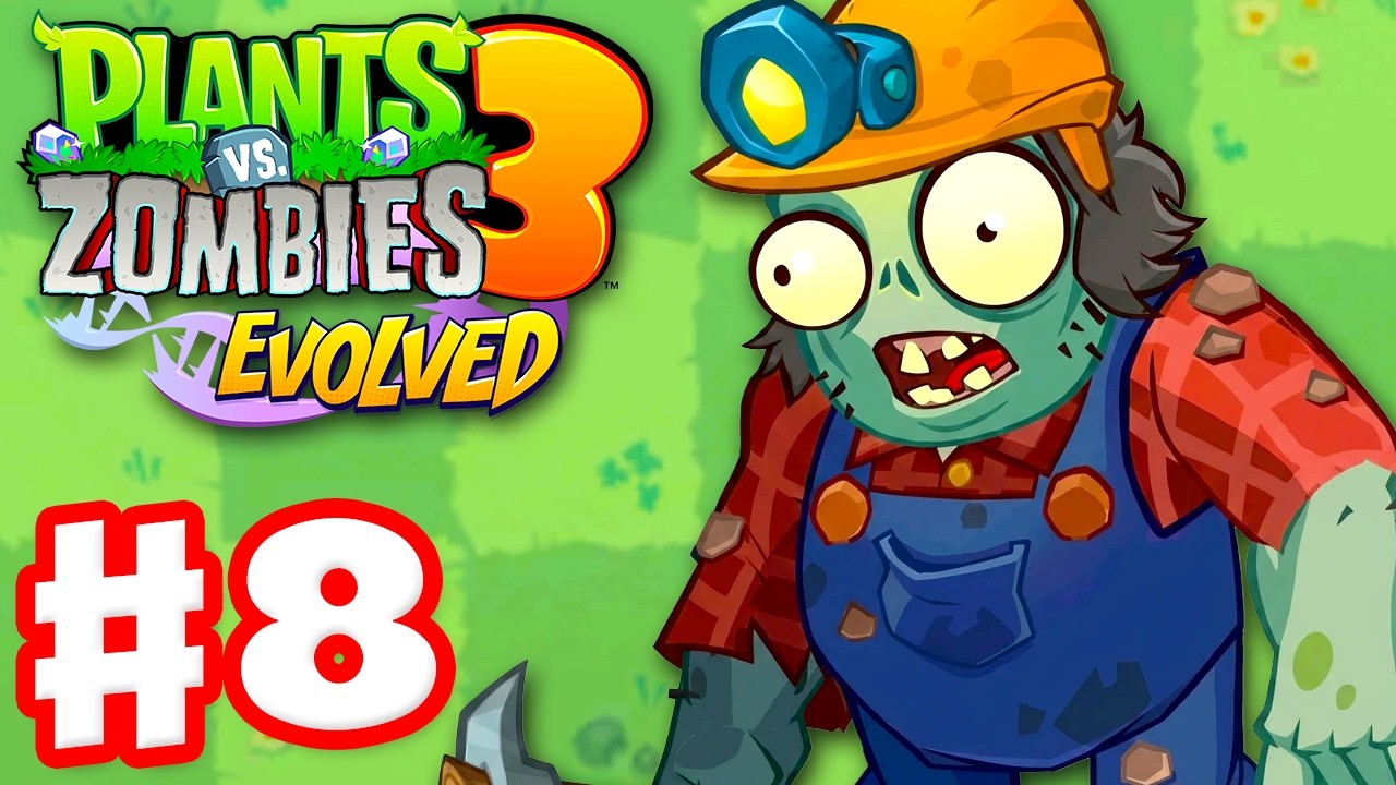 Plants vs. Zombies 3: Evolved - Gameplay Walkthrough Part 8 - Diggin' Zombie!