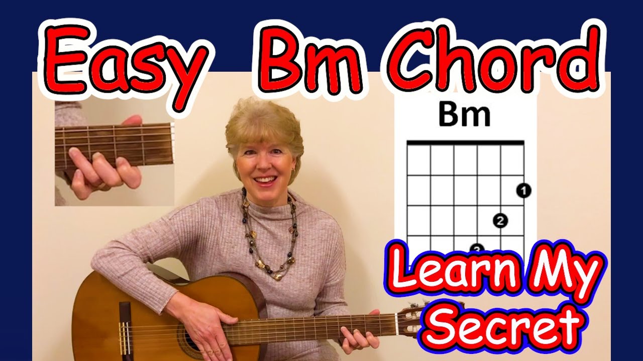 Easy B minor Chord -- Beginner Guitar Trick